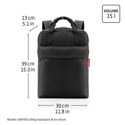 allday backpack M iso twist pink allday backpack M iso Reisenthel