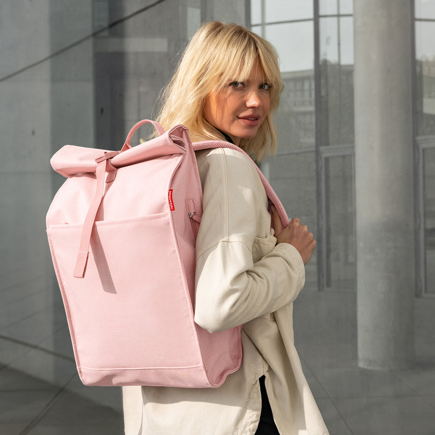 urban rolltop twist blush urban rolltop Reisenthel