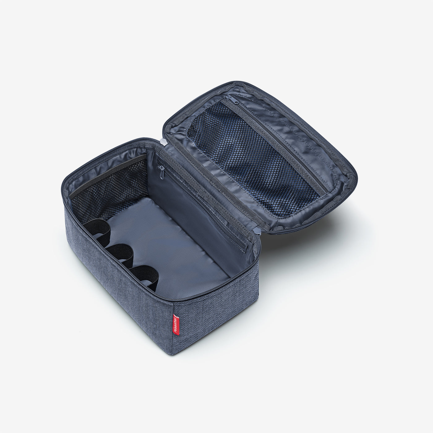 beautycase herringbone dark blue beautycase Reisenthel
