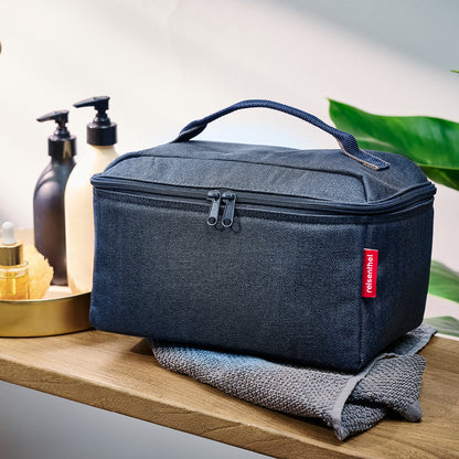 beautycase herringbone dark blue beautycase Reisenthel
