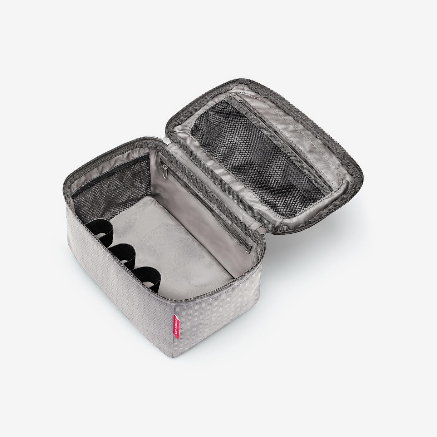 beautycase herringbone grey beautycase Reisenthel