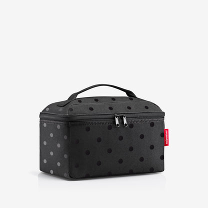 beautycase glossy dots black beautycase Reisenthel