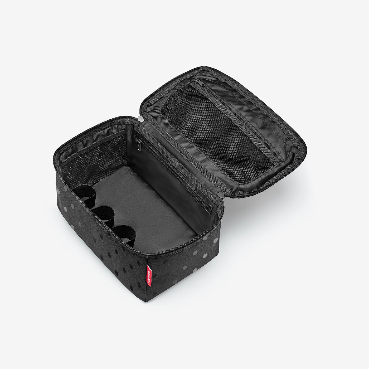 beautycase glossy dots black beautycase Reisenthel
