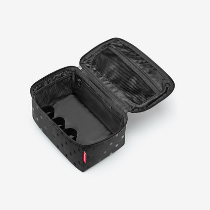 beautycase glossy dots black beautycase Reisenthel