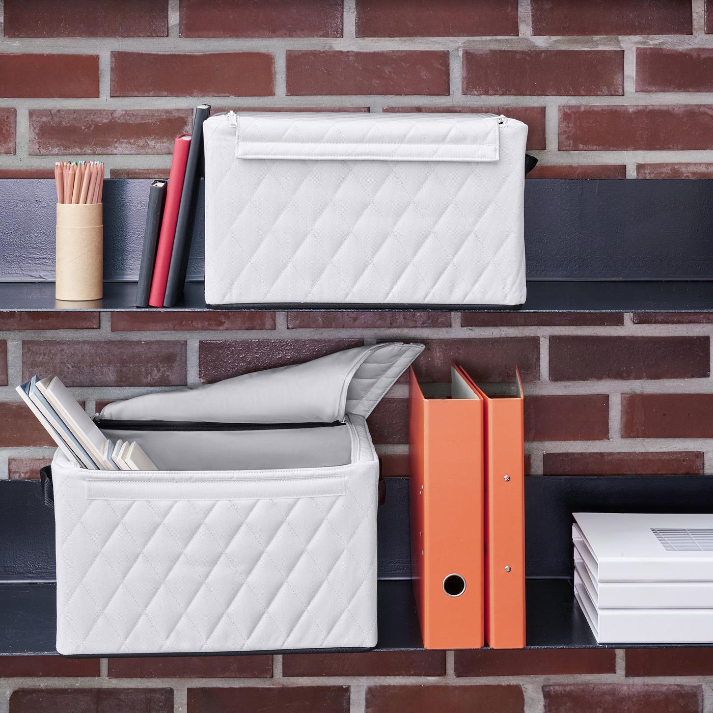 storagebox M rhombus light grey storagebox M Reisenthel