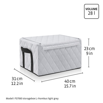 storagebox M rhombus black storagebox M Reisenthel