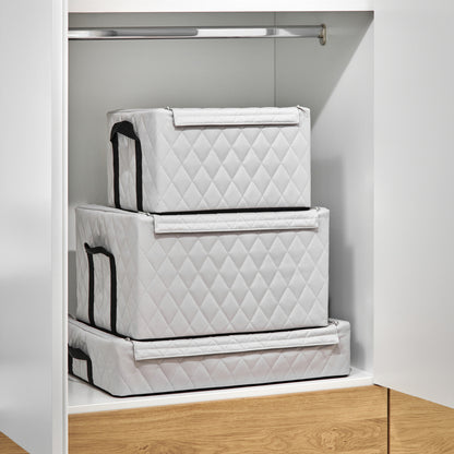 storagebox L rhombus light grey storagebox L Reisenthel