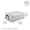 storagebox low rhombus black storagebox low Reisenthel