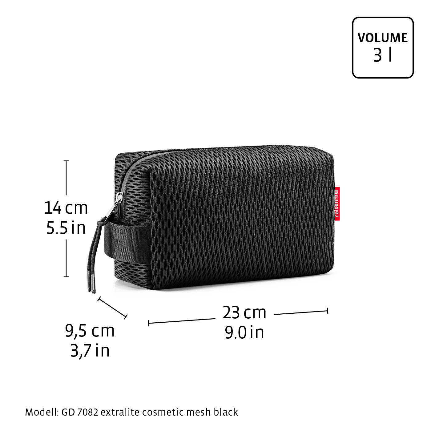 extralite cosmetic mesh black extralite cosmetic Reisenthel