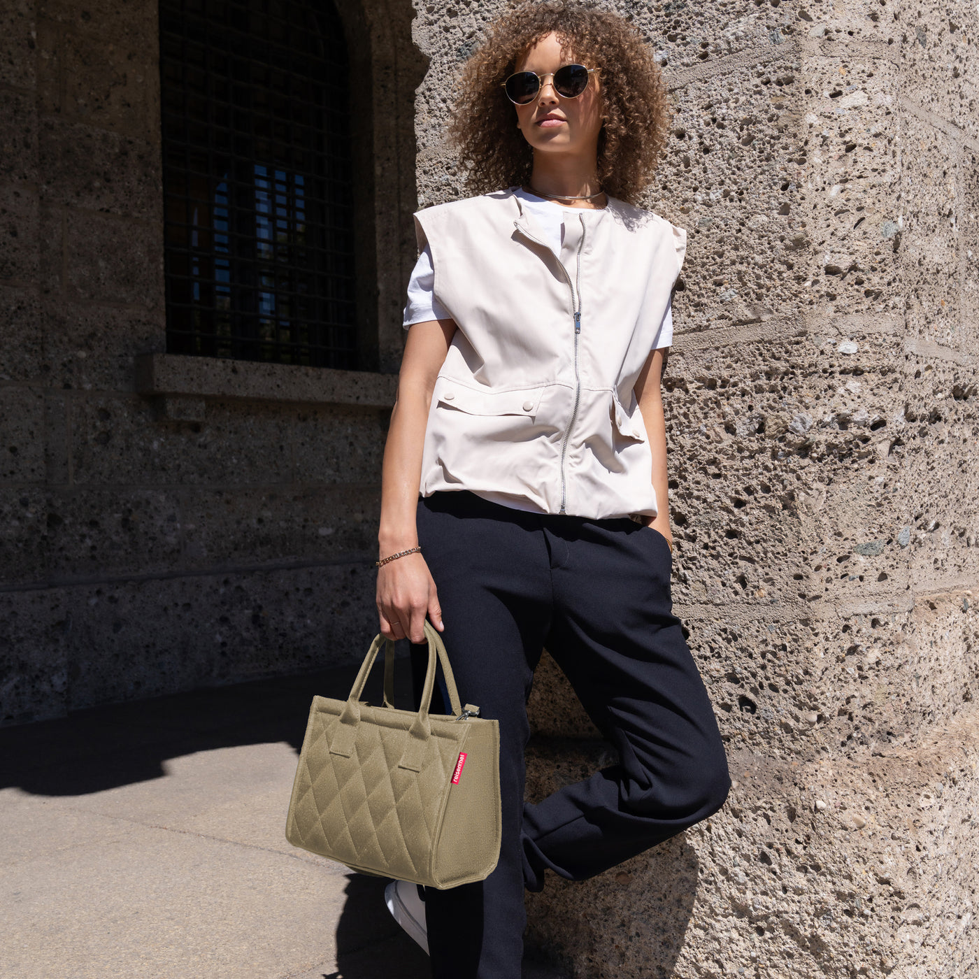 daily shopper XS rhombus olive daily shopper XS Reisenthel