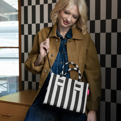 daily shopper XS summerstripes black daily shopper XS Reisenthel