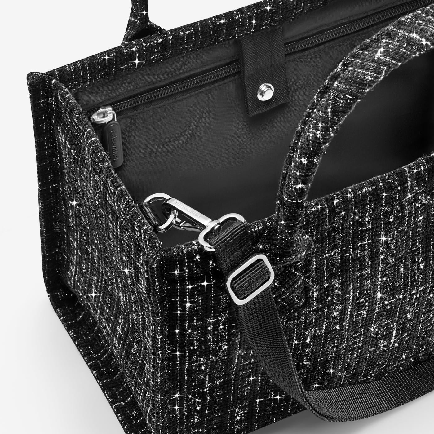 daily shopper XS bouclé black daily shopper XS Reisenthel