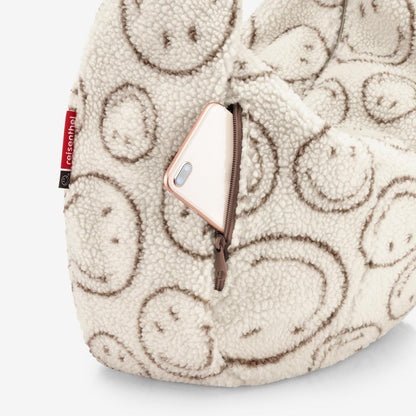 moonbag smiley® teddy chocolate moonbag Reisenthel