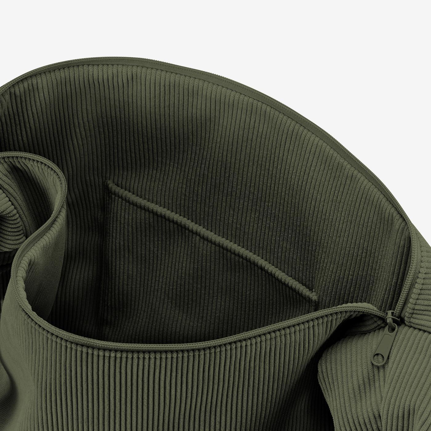moonbag cord dark matcha moonbag Reisenthel