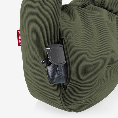 moonbag cord dark matcha moonbag Reisenthel