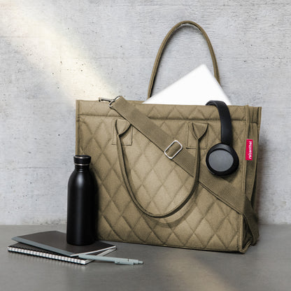 daily shopper business rhombus olive daily shopper business Reisenthel