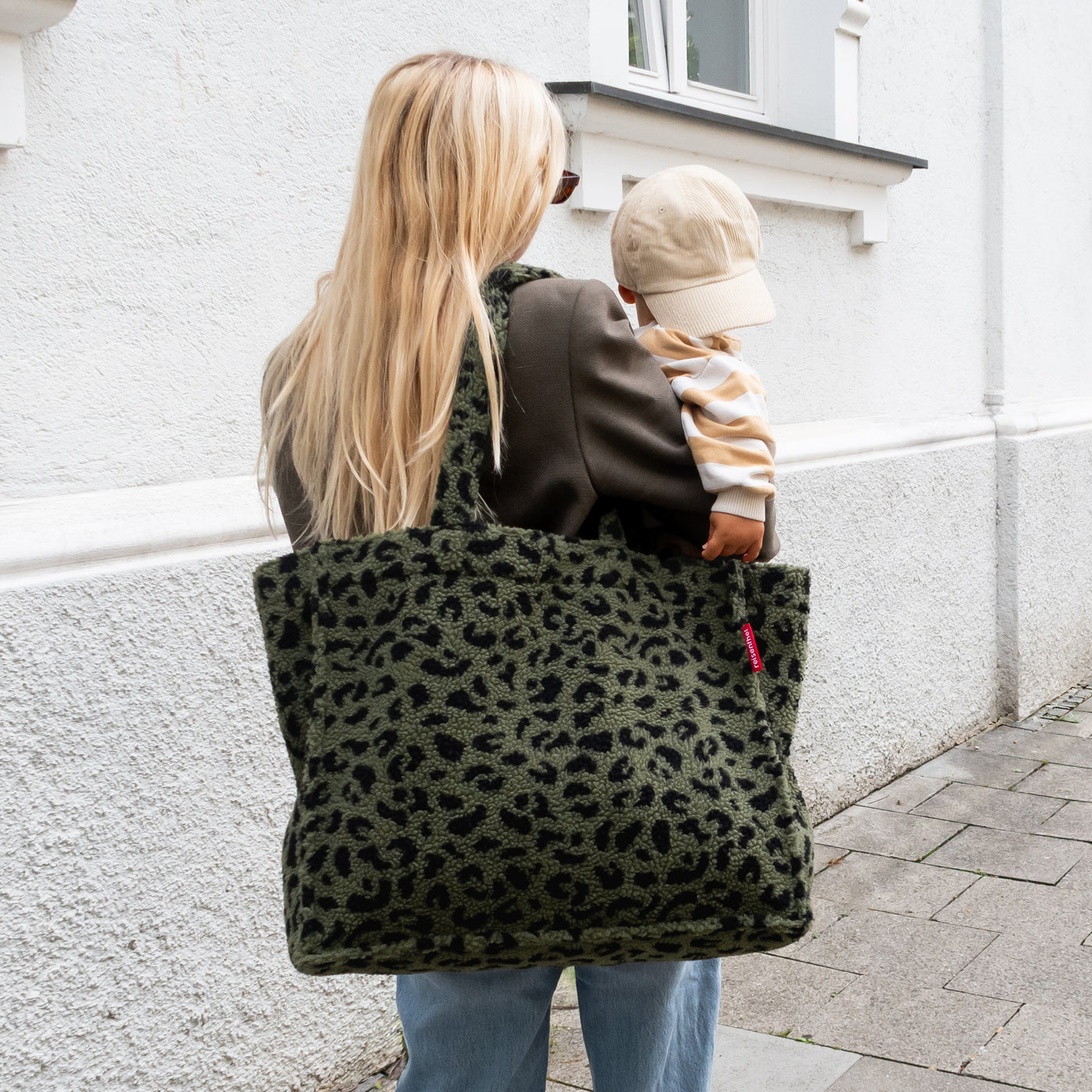 softshopper teddy leo olive softshopper Reisenthel