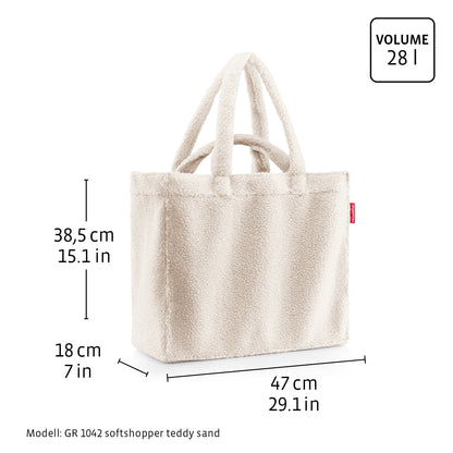 softshopper cord grey softshopper Reisenthel