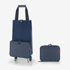 foldabletrolley herringbone dark blue foldabletrolley Reisenthel