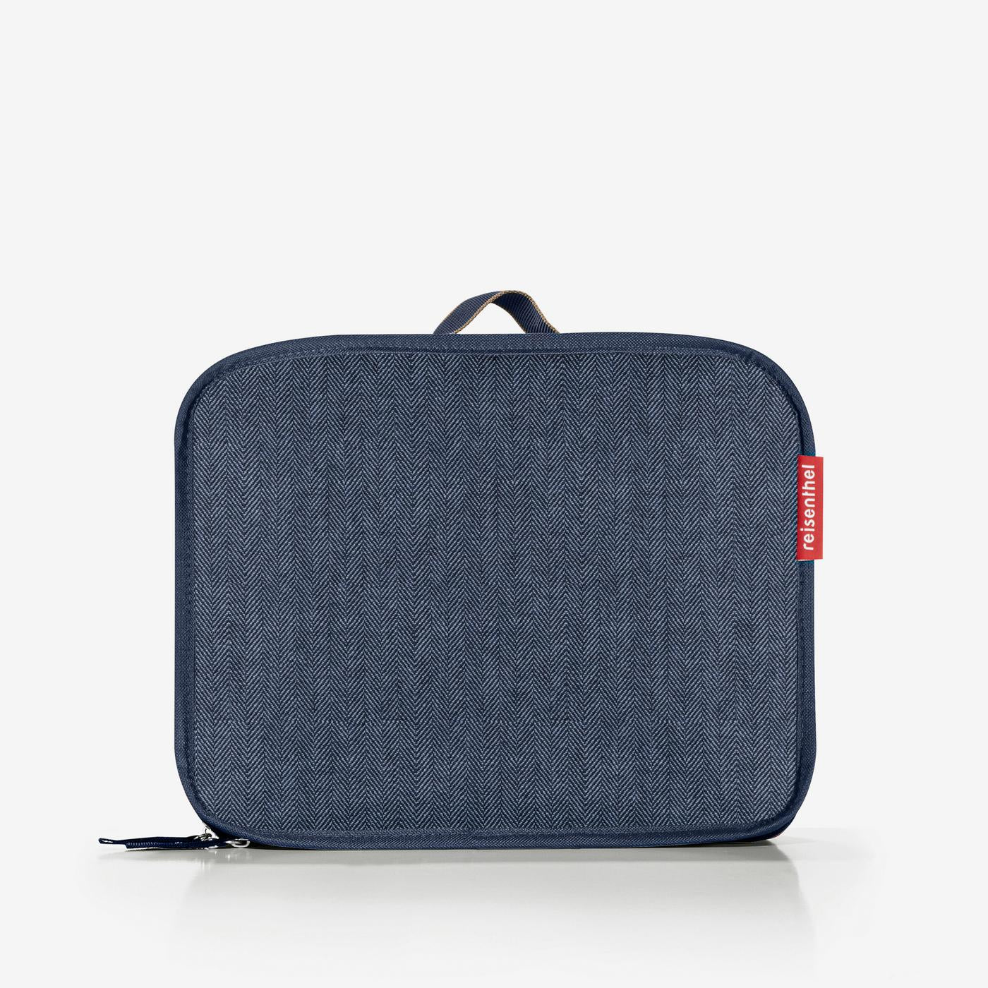 foldabletrolley herringbone dark blue foldabletrolley Reisenthel
