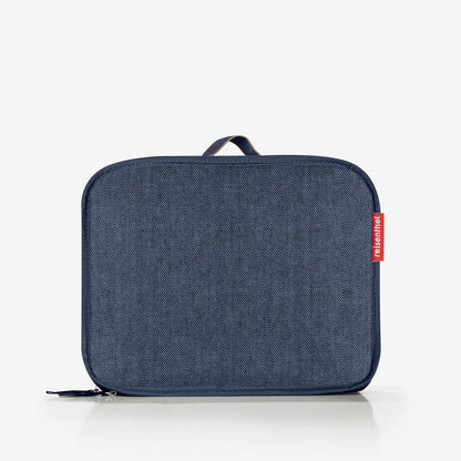 foldabletrolley herringbone dark blue foldabletrolley Reisenthel