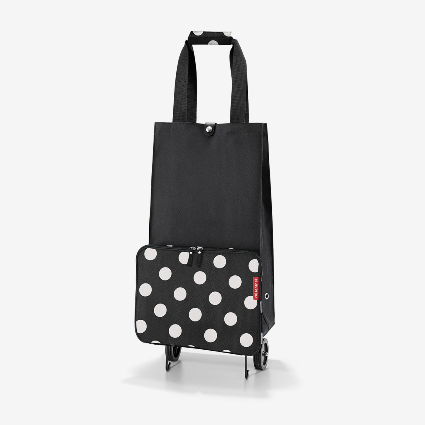foldabletrolley dots white foldabletrolley Reisenthel