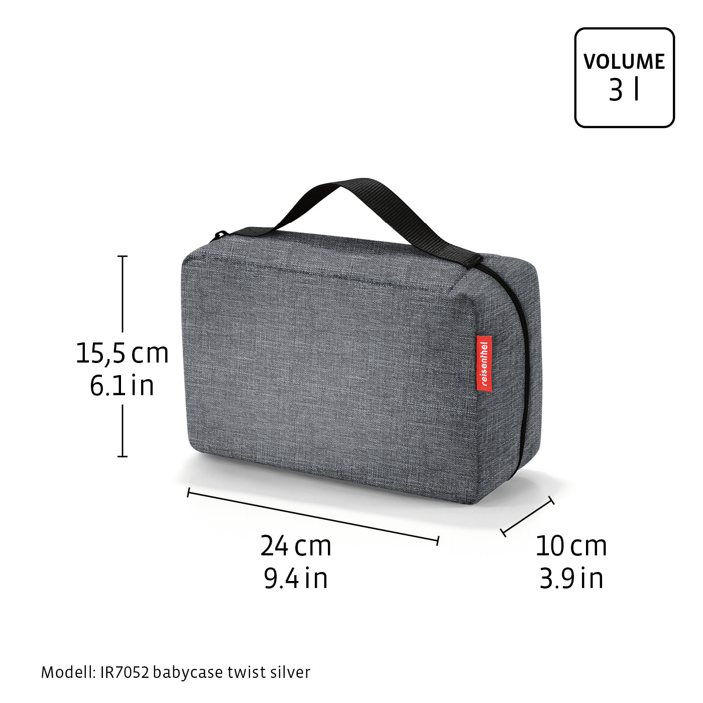 babycase twist silver babycase Reisenthel