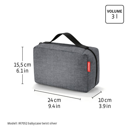 babycase twist silver babycase Reisenthel