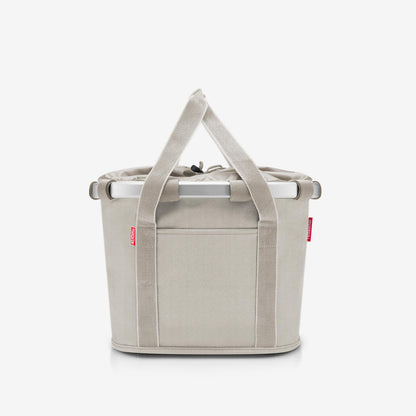 bikebasket herringbone sand bikebasket Reisenthel