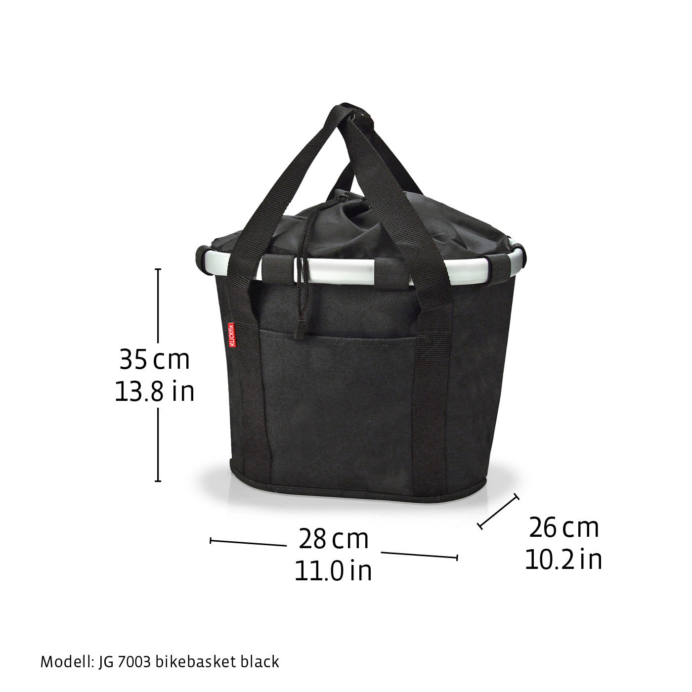 bikebasket frame black/black bikebasket Reisenthel