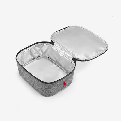 coolerbag M pocket twist silver coolerbag M pocket Reisenthel