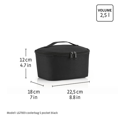 coolerbag S pocket twist navy coolerbag S pocket Reisenthel