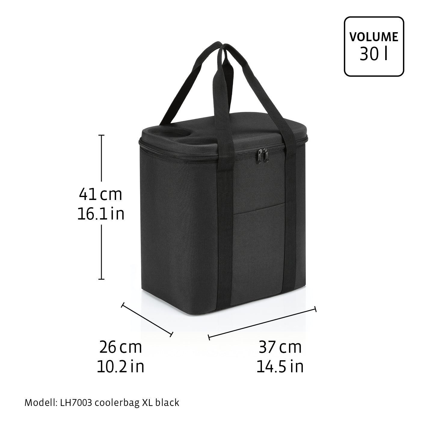 coolerbag XL black coolerbag XL Reisenthel