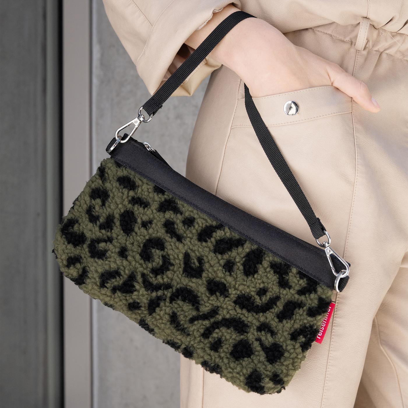 mini pouch teddy leo olive mini pouch Reisenthel