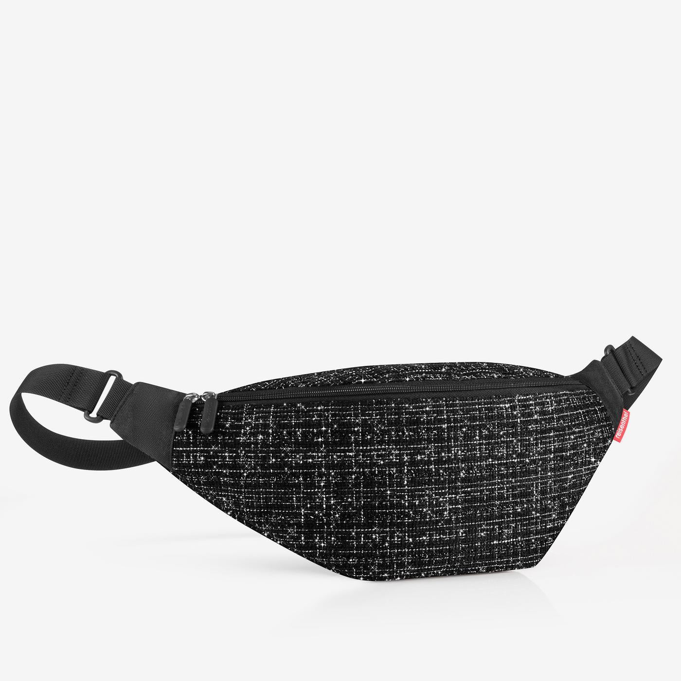 city beltbag bouclé black city beltbag Reisenthel