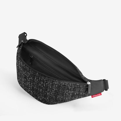 city beltbag bouclé black city beltbag Reisenthel
