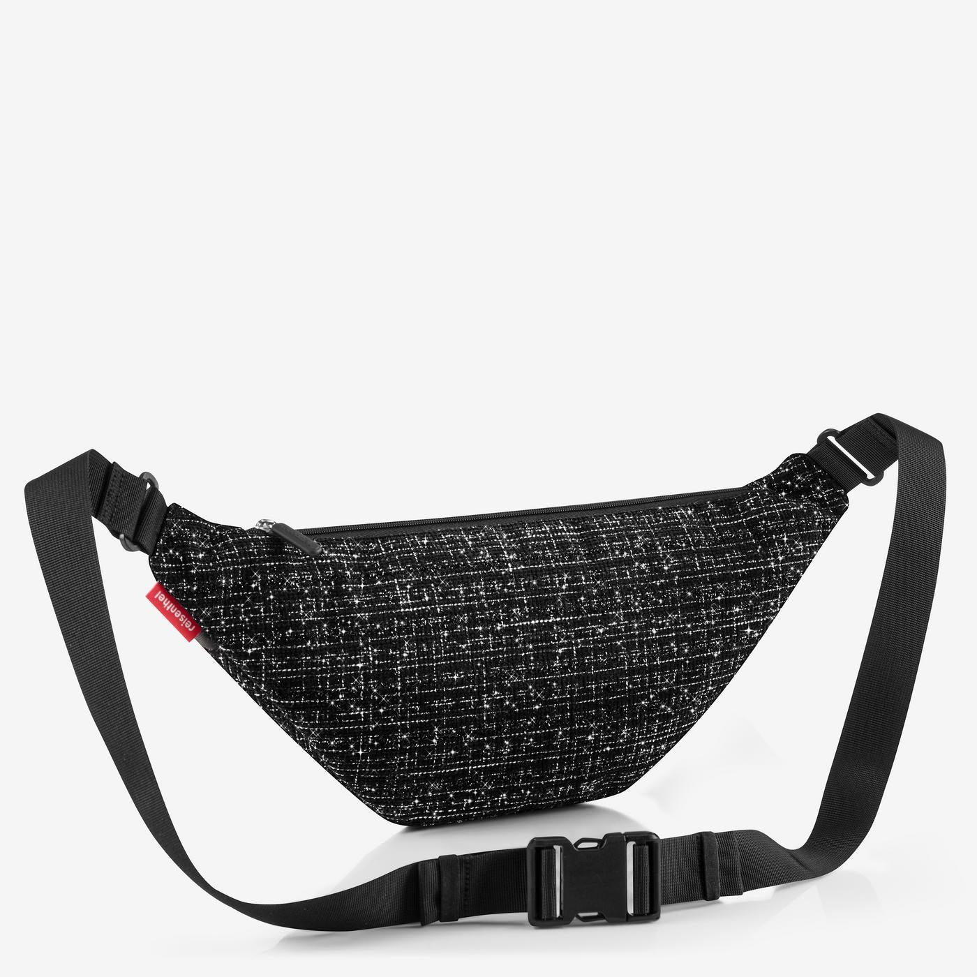 city beltbag bouclé black city beltbag Reisenthel