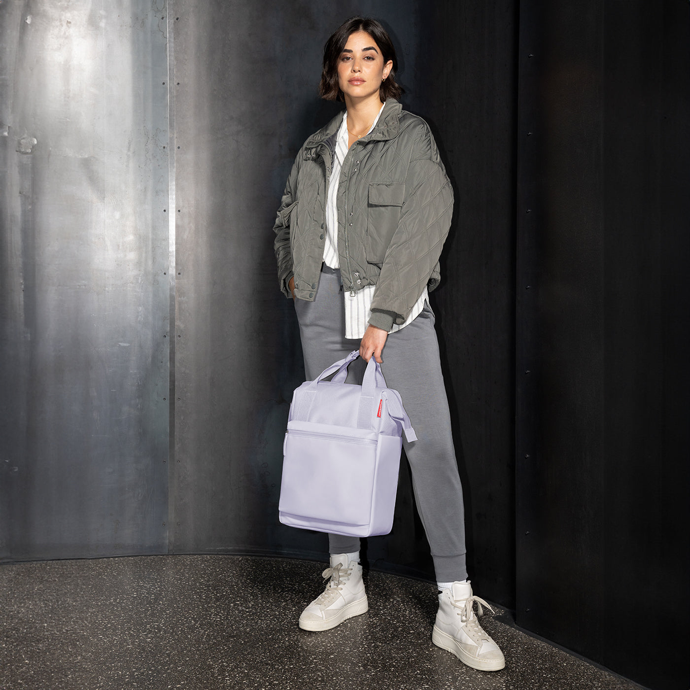 allrounder backpack mix lavender allrounder backpack Reisenthel