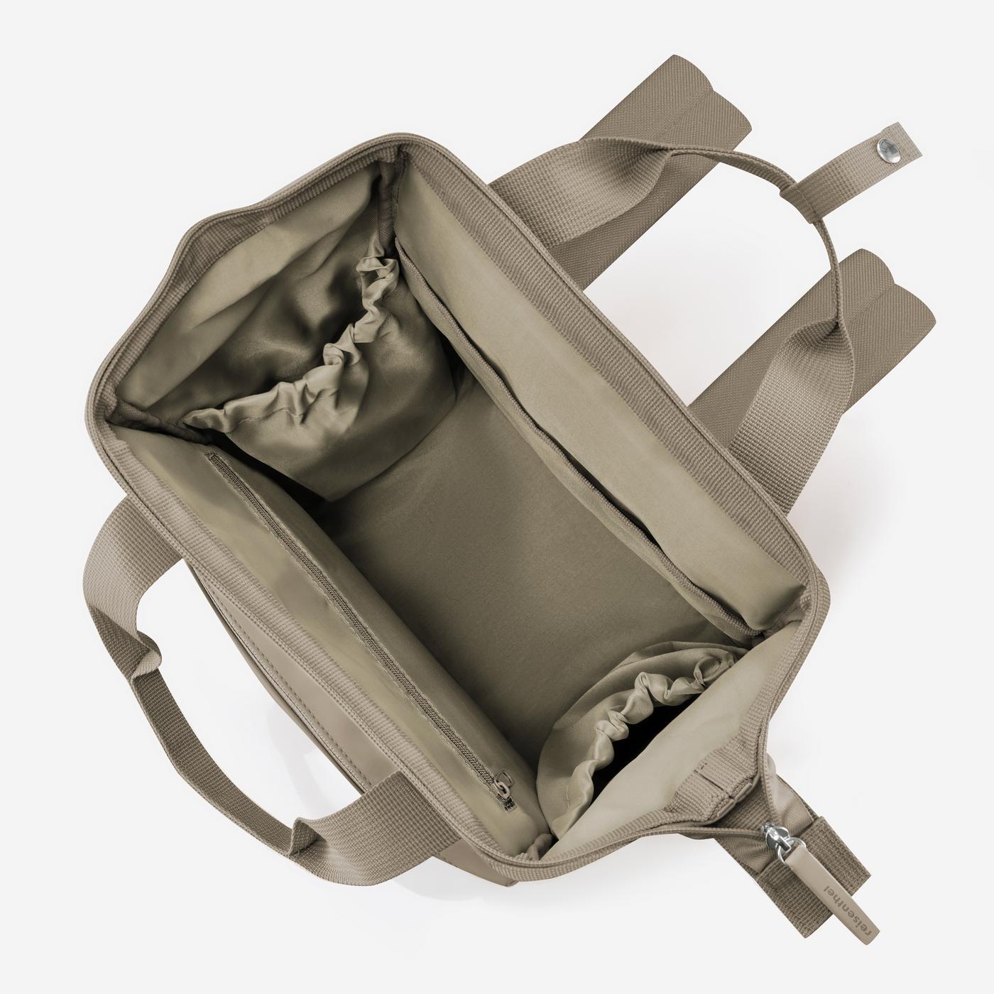 allrounder backpack taupe1 allrounder backpack Reisenthel