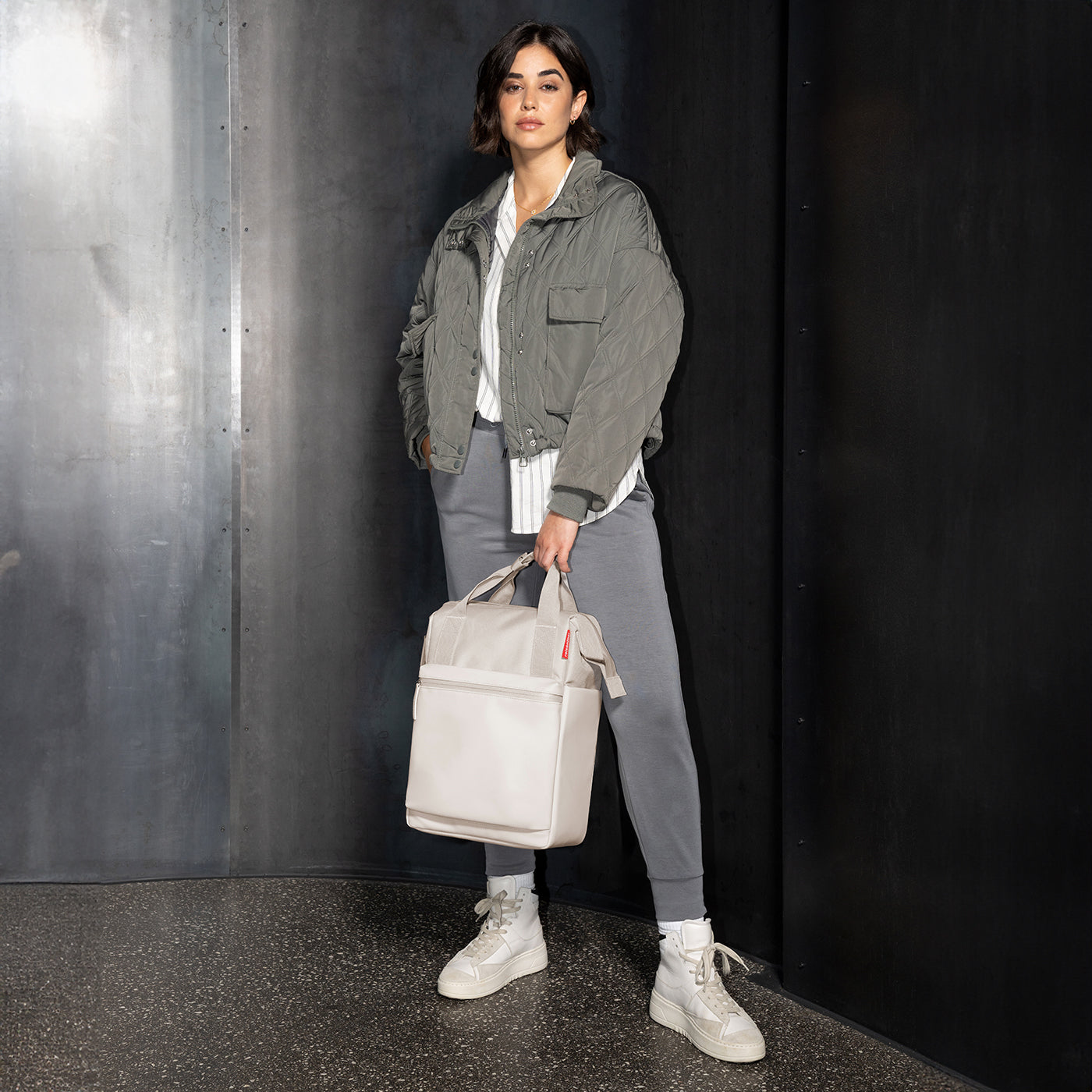 allrounder backpack mix stone allrounder backpack Reisenthel