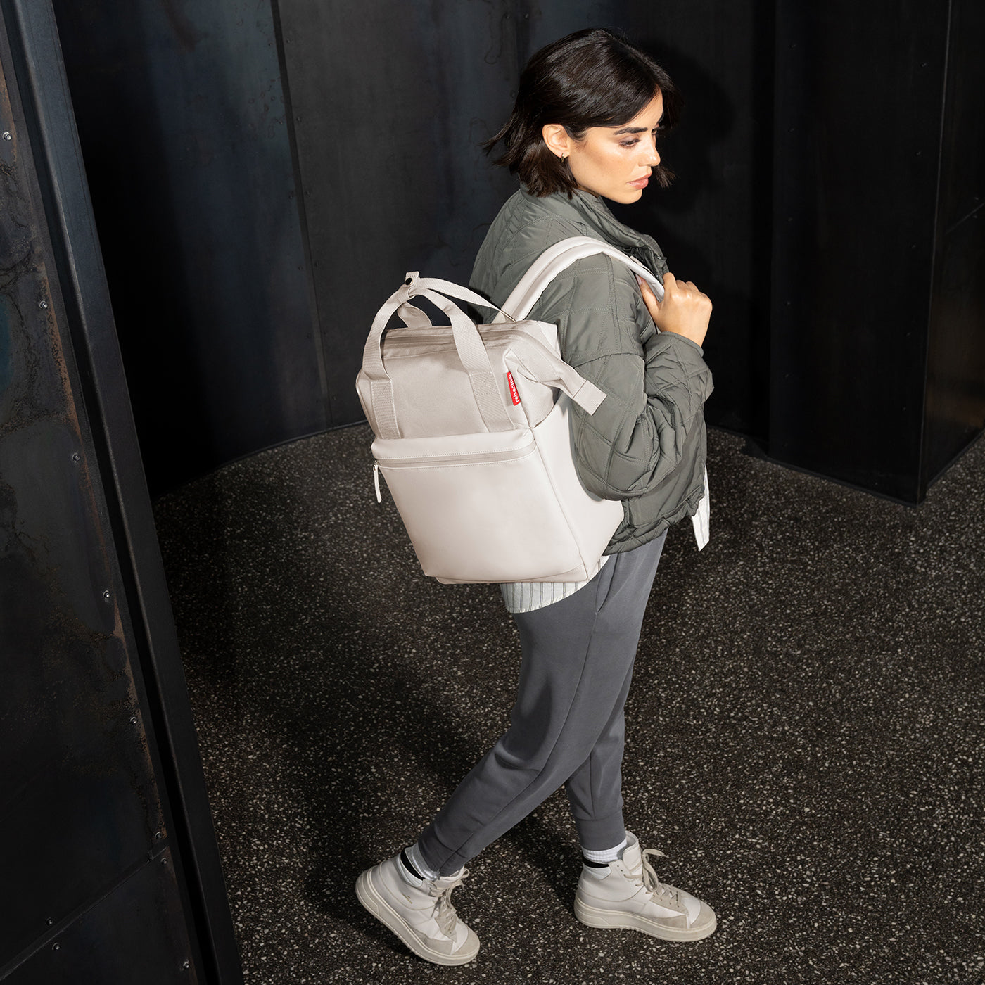 allrounder backpack mix stone allrounder backpack Reisenthel