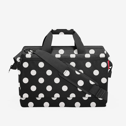 allrounder L pocket dots white allrounder L pocket Reisenthel