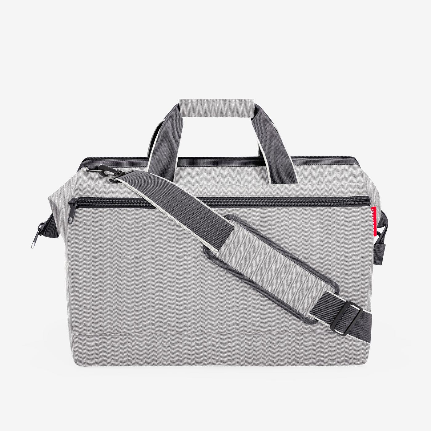 allrounder L pocket herringbone grey allrounder L pocket Reisenthel