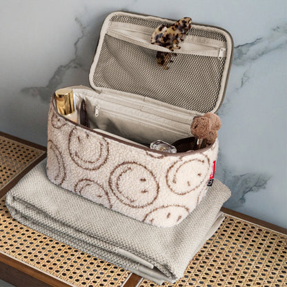cosmetic case smiley® teddy chocolate cosmetic case Reisenthel