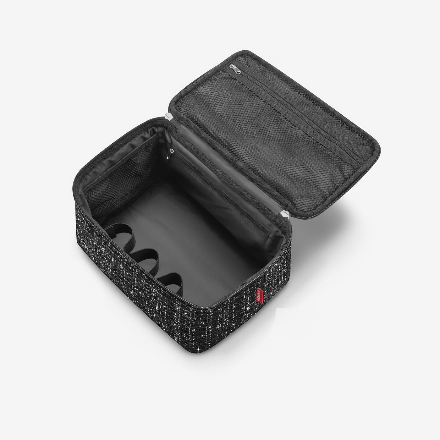 cosmetic case bouclé black cosmetic case Reisenthel
