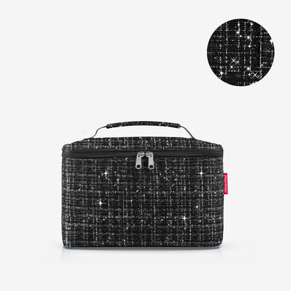 cosmetic case bouclé black cosmetic case Reisenthel