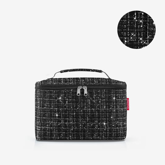 cosmetic case bouclé black cosmetic case Reisenthel
