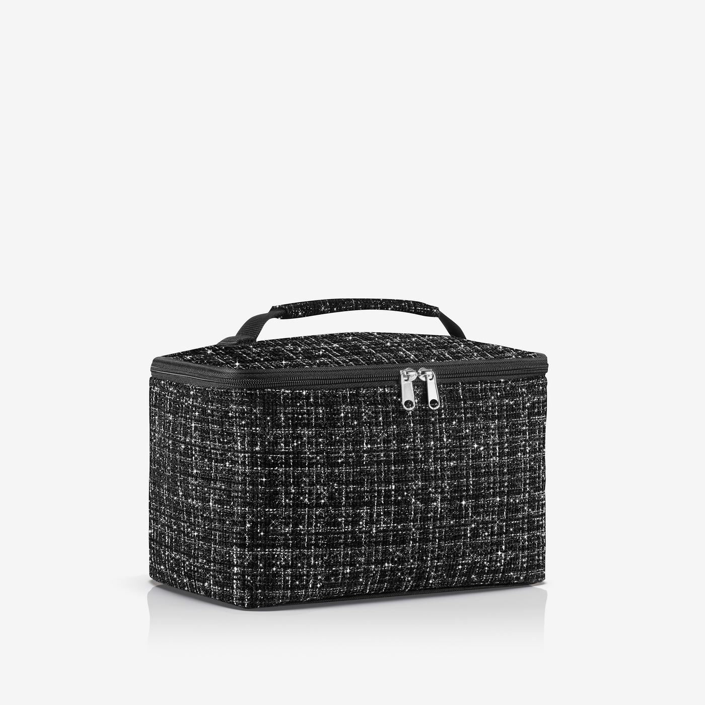cosmetic case bouclé black cosmetic case Reisenthel
