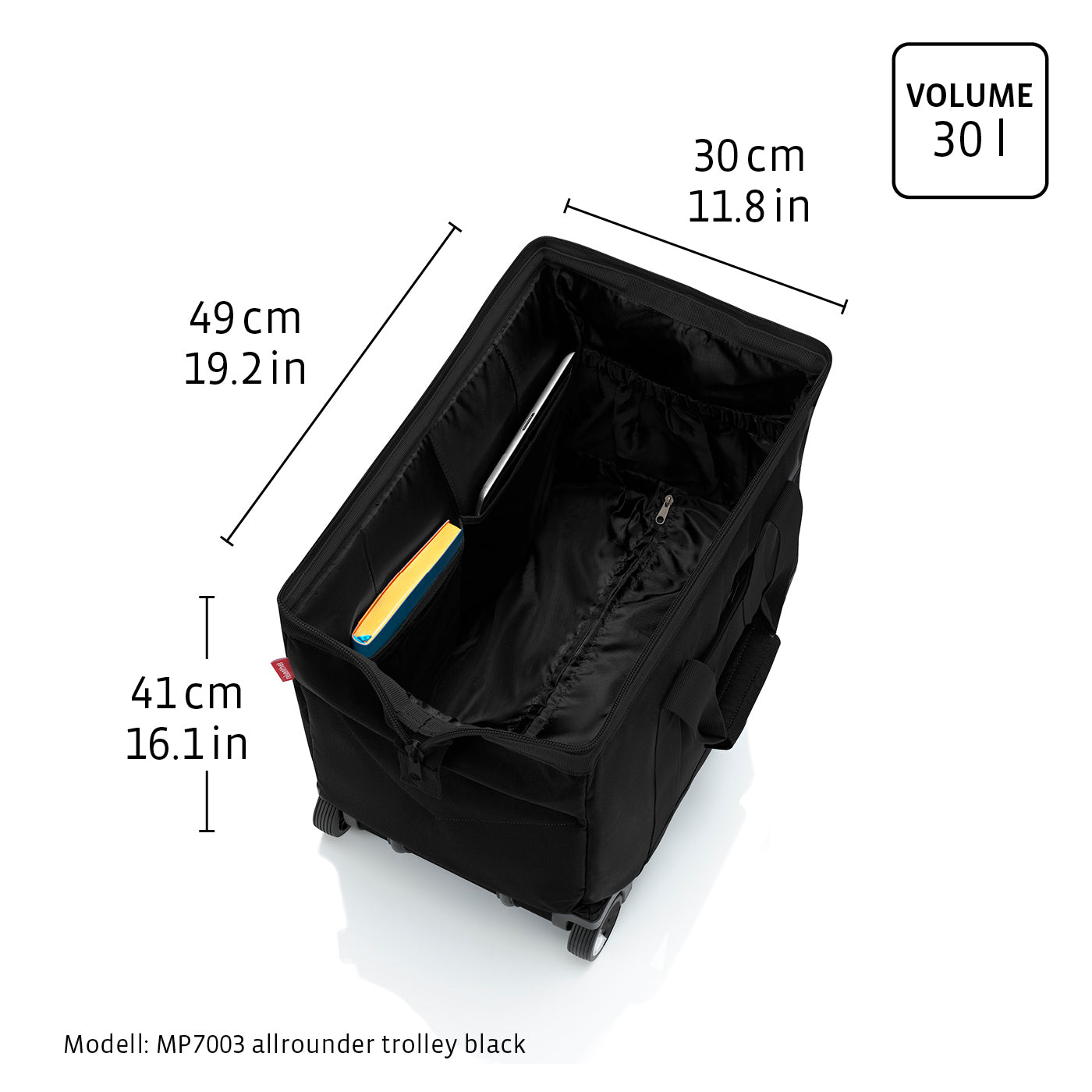 allrounder trolley black allrounder trolley Reisenthel