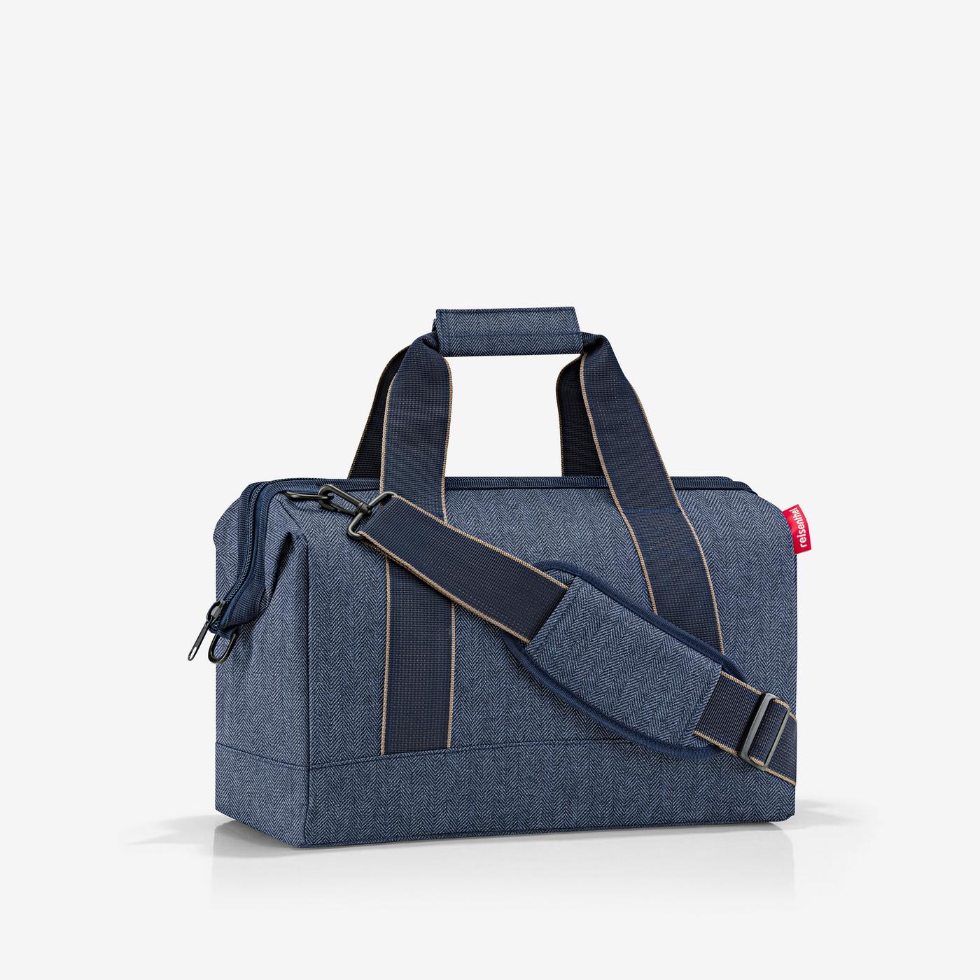 allrounder M herringbone dark blue allrounder M Reisenthel